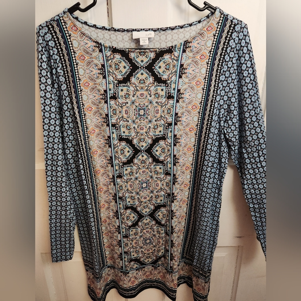 3/$25 J Jill print tunic size medium petite